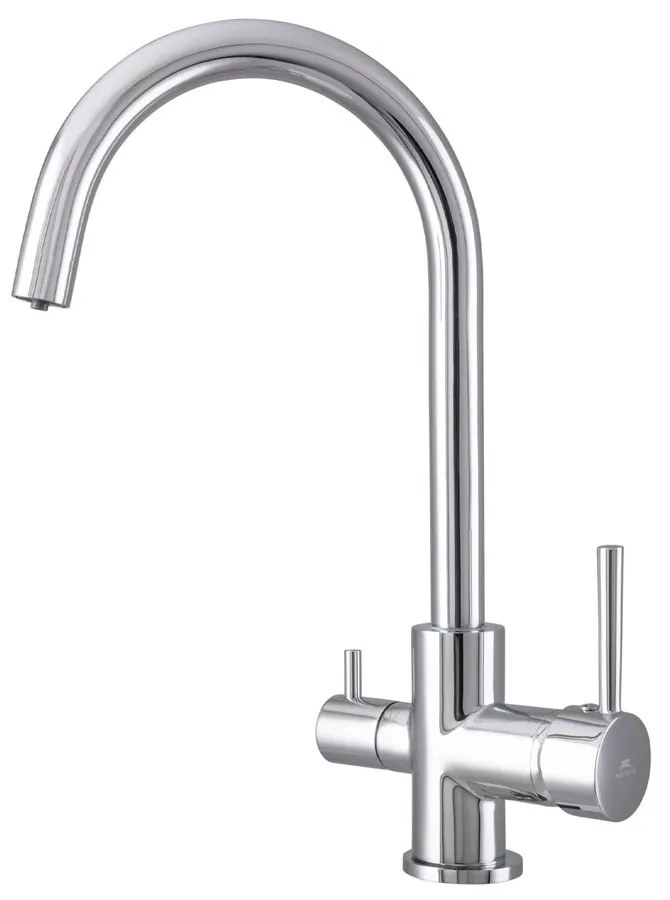 Baterie bucatarie Rubineta Ultra compatibila cu sistem filtrare finisaj crom lucios