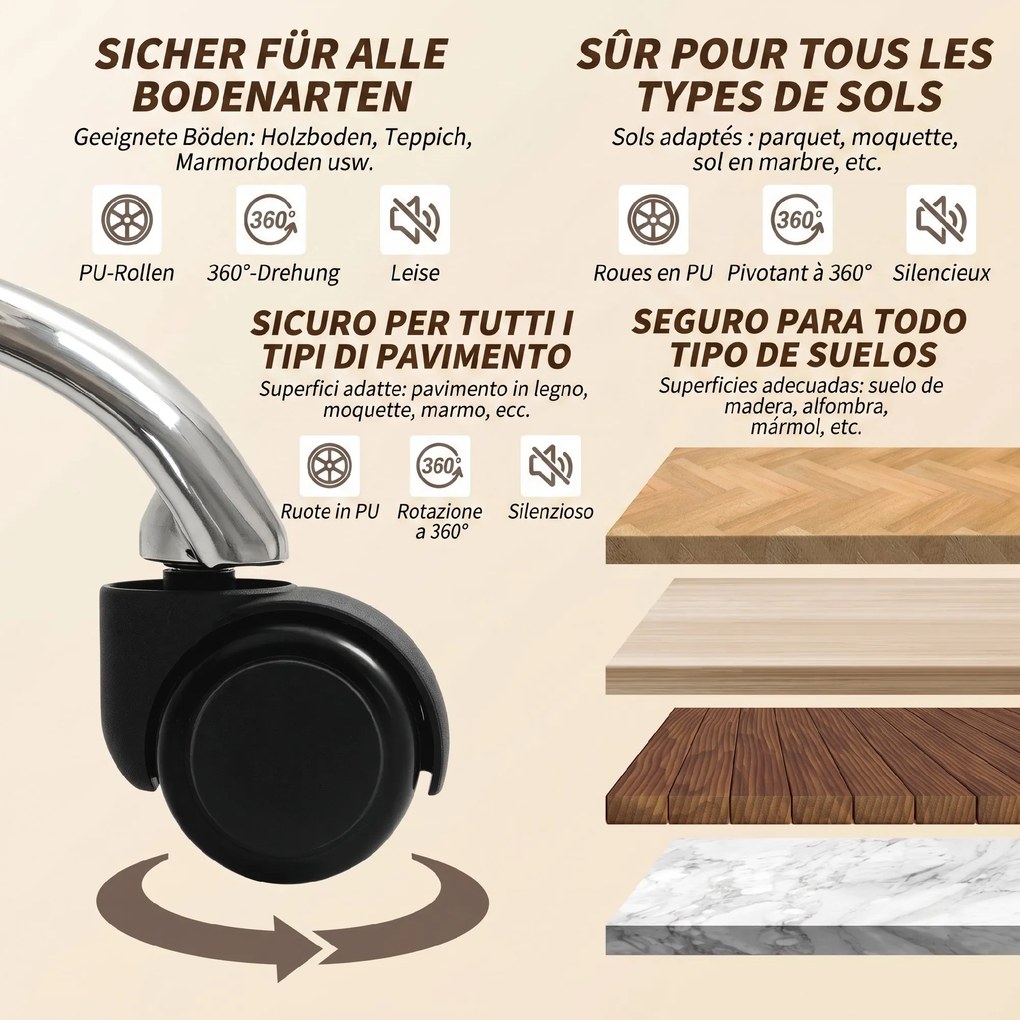 HOMCOM Scaun de Birou Masant Vibrant la 4 Puncte cu Funcție de Dondolo și Încălzire, Scaun de Birou, Scaun pentru Birou în Piele PU cu Brațe Pliabile și Înălțime Reglabilă, Negru | Aosom Romania