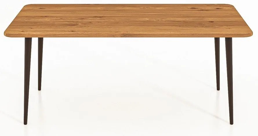 Măsuță de cafea din lemn de stejar 90x90 cm Kula – The Beds