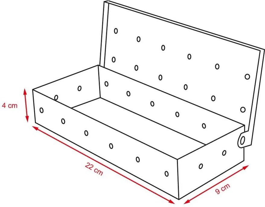 Box de afumare din inox Avenberg BRISKET