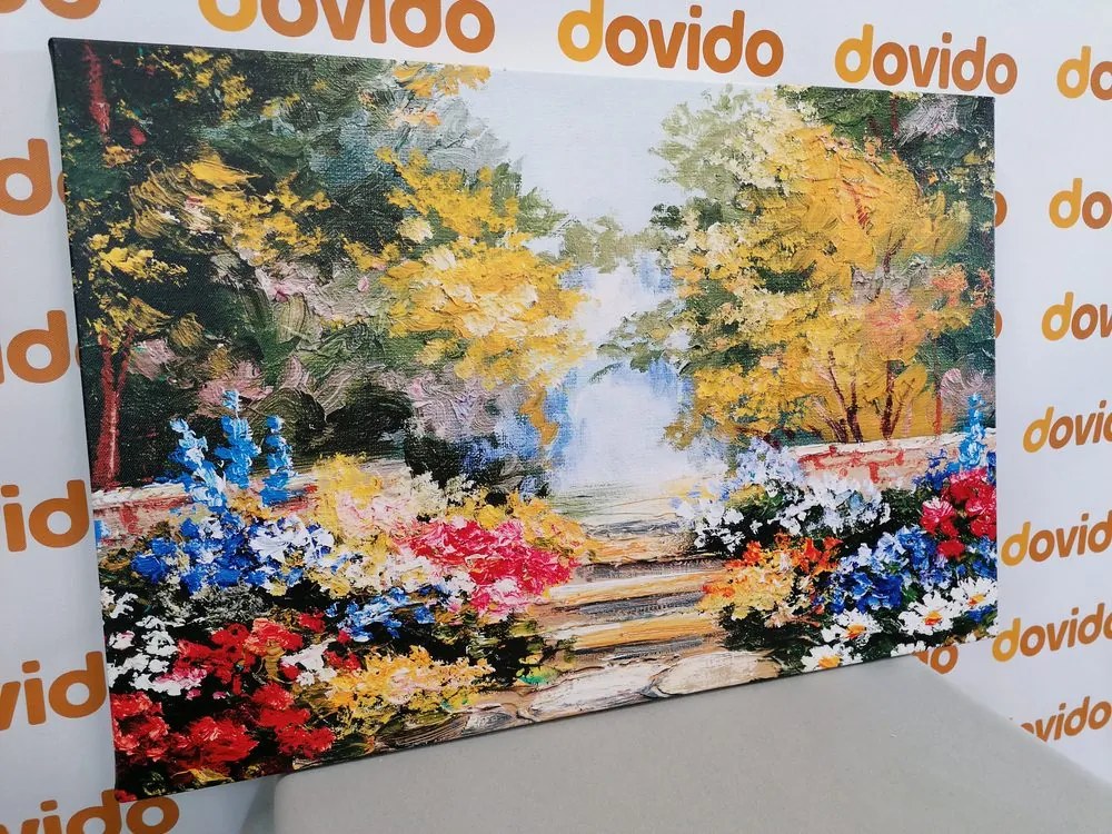 Tablou pictura în ulei a peisajului