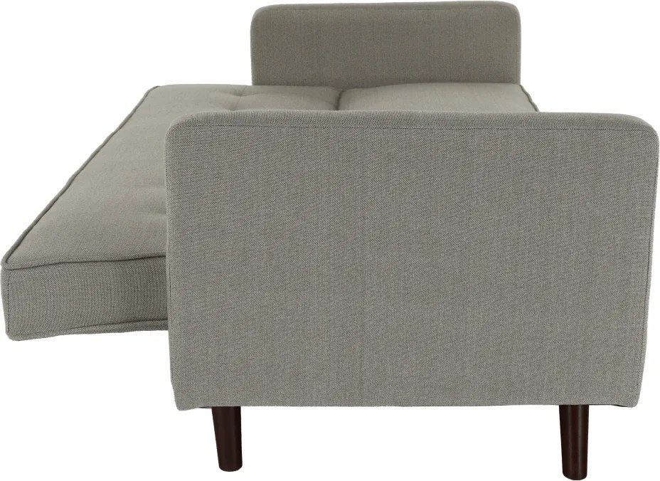 Canapea extensibilă, material gri-maro taupe, OTISA