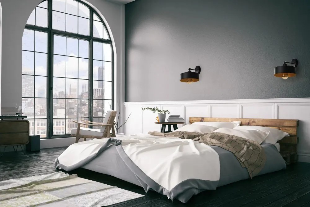 Lampă de perete Loft cu 1 punct de lumină