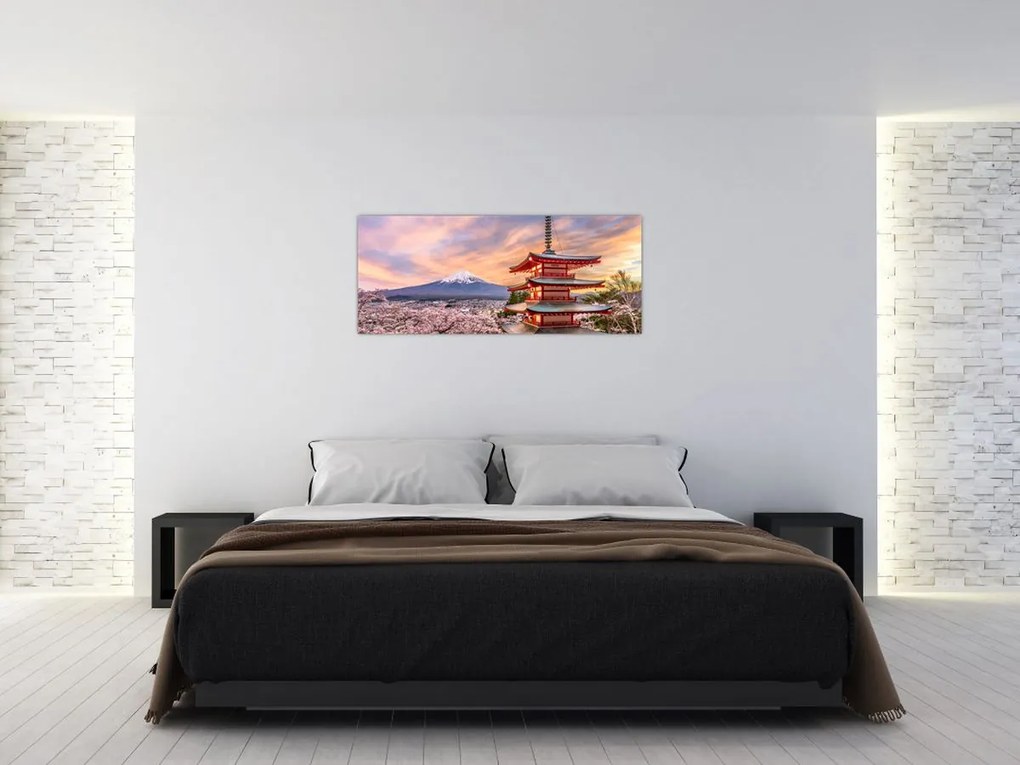 Tablou - Fuji,Japonia (120x50 cm)