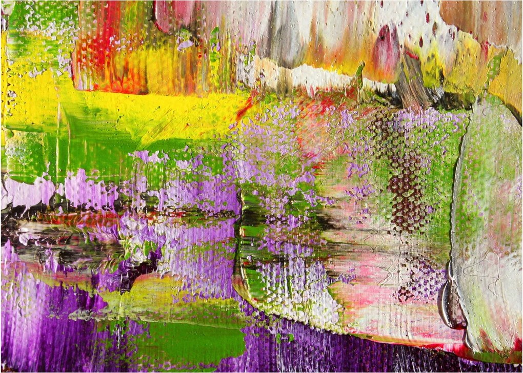 Tablou cu abstracție - pictura (70x50 cm)