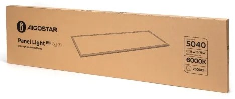 Panou LED încastrat Aigostar LED/28W/230V 120x30 cm 6000K