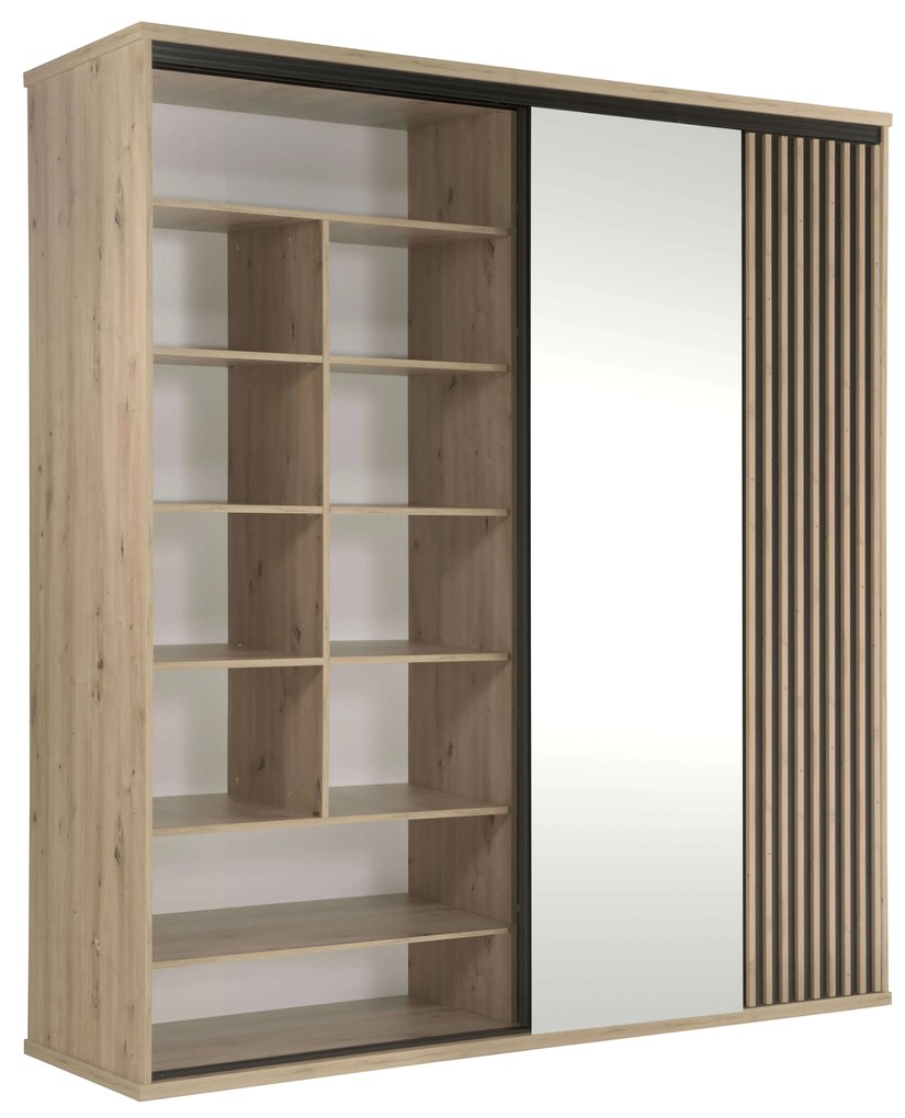 Dulap de haine Claudi 15 (Stejar artisan). 1055498