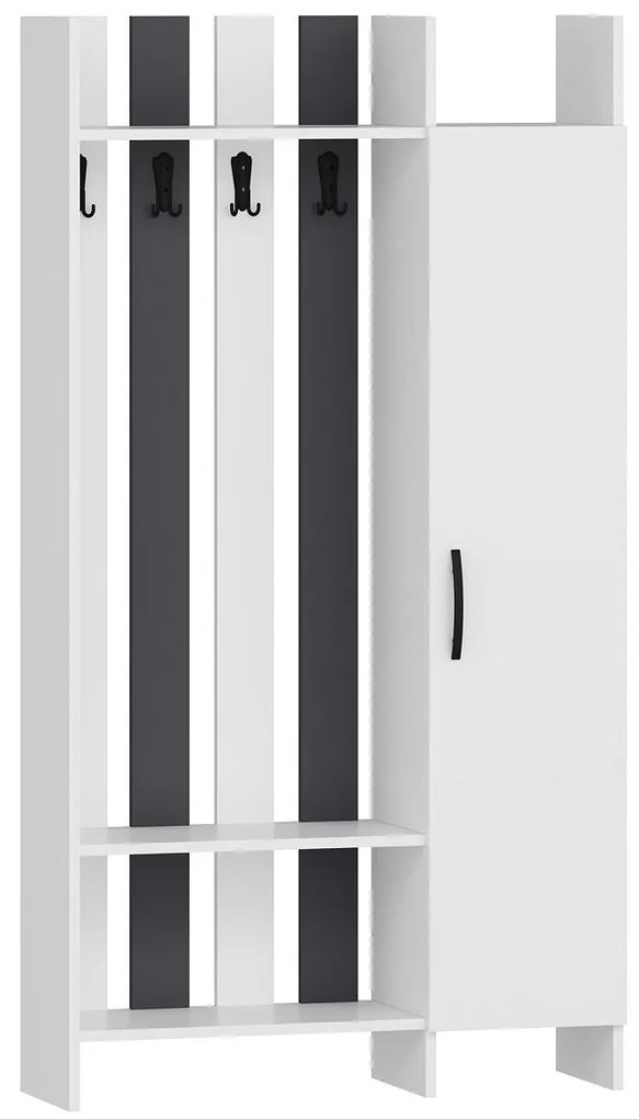 Mobilier Hol Tonuse (alb + antracit) . 1093939