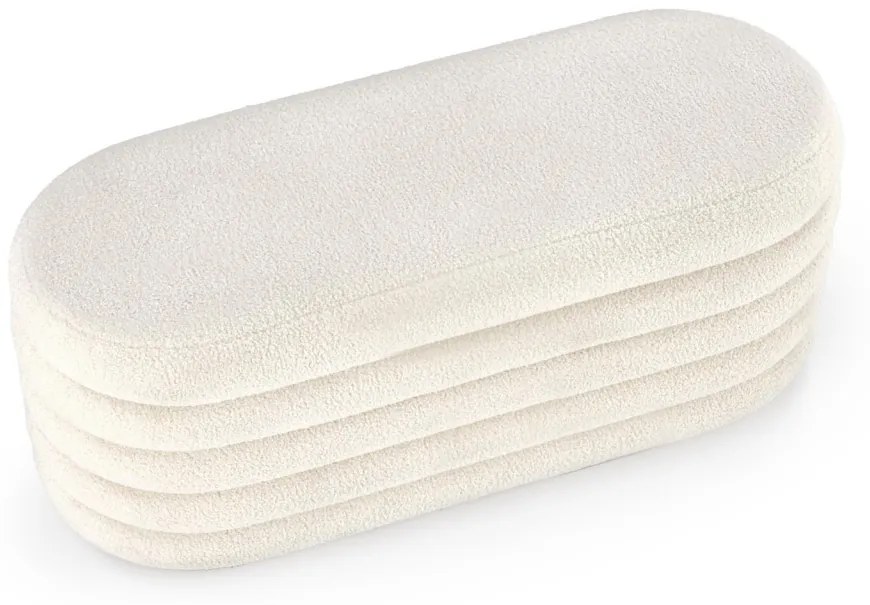 Banca cu spatiu de depozitare Bliss plusata - H105 cm