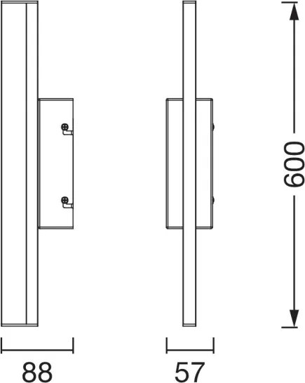 Osram ORBIS MIRROR - Aplică LED dimmabilă pentru oglindă de baie, LED/10W/230V 60 cm IP44, bej