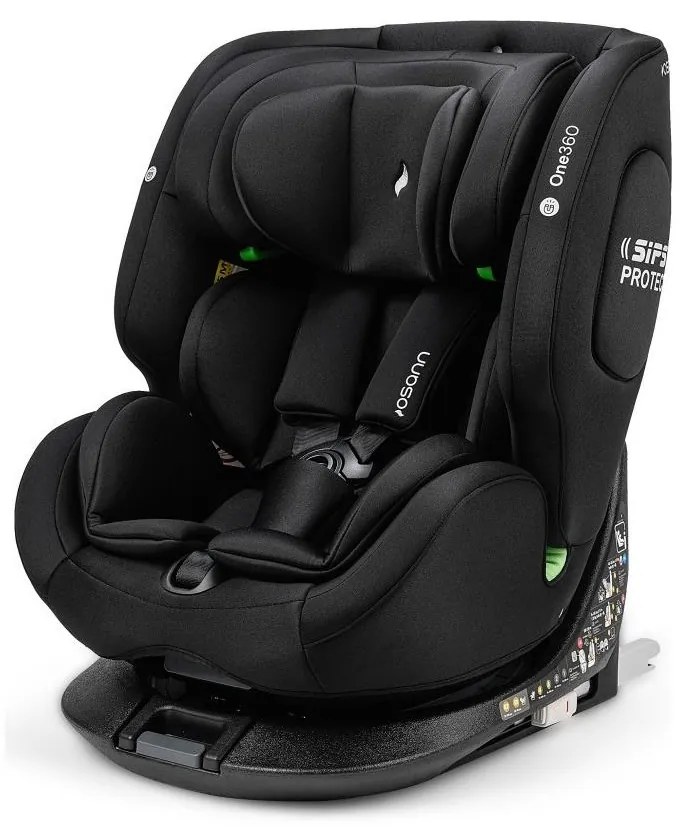 OSANN - Scaun auto ONE 360 i-Size 40-150 cm Negru