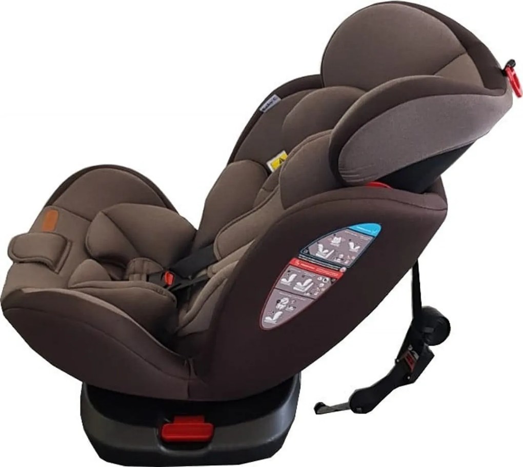 Scaun Auto cu Isofix Baby Care™ Motion Seat, Rotire 360°, 0-36 kg, Tetiera reglabila, Omologare R-129 i-Size, Transformabil in scoica auto, Centura
