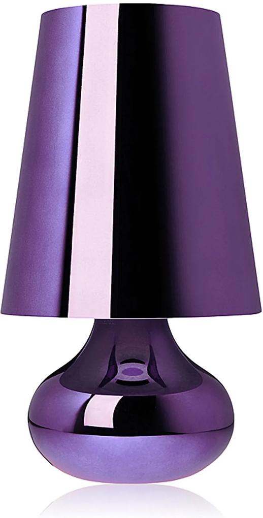 Veioza Kartell Cindy design Ferruccio Laviani, d23.6cm, h42cm, violet
