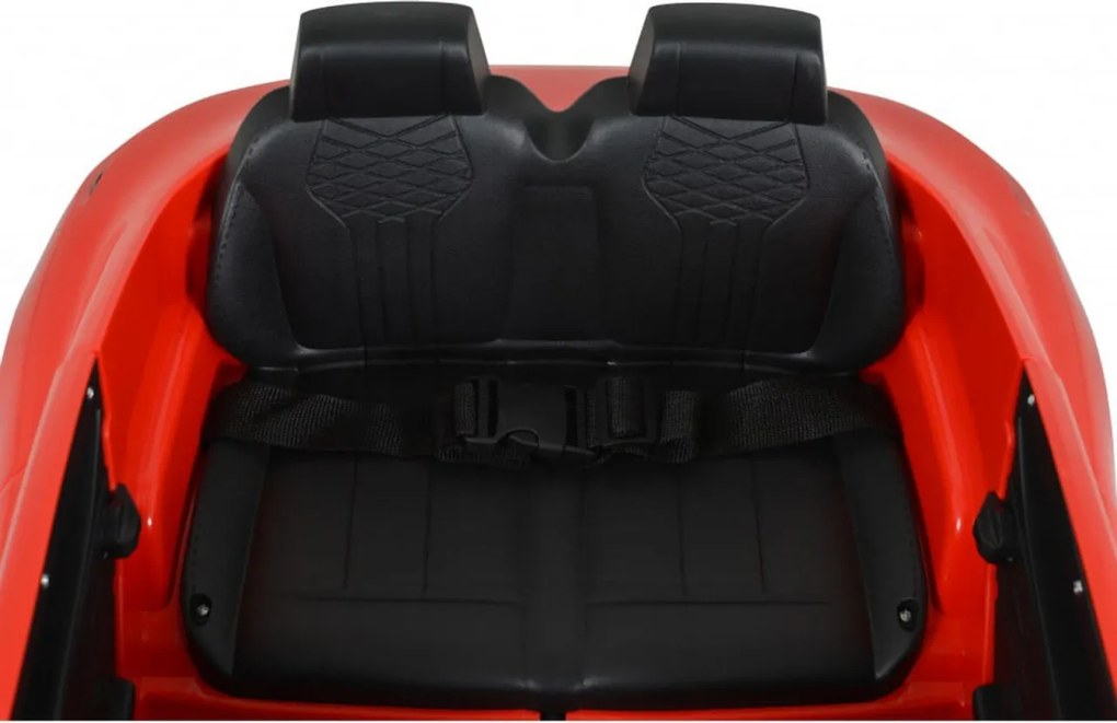 Masinuta Electrica cu acumulator pentru copii NOVOKIDS™ Dakota Racer, Cu telecomanda, Melodii si lumini, Max 20 kg, Usi cu deschidere, Baterie12V, 2