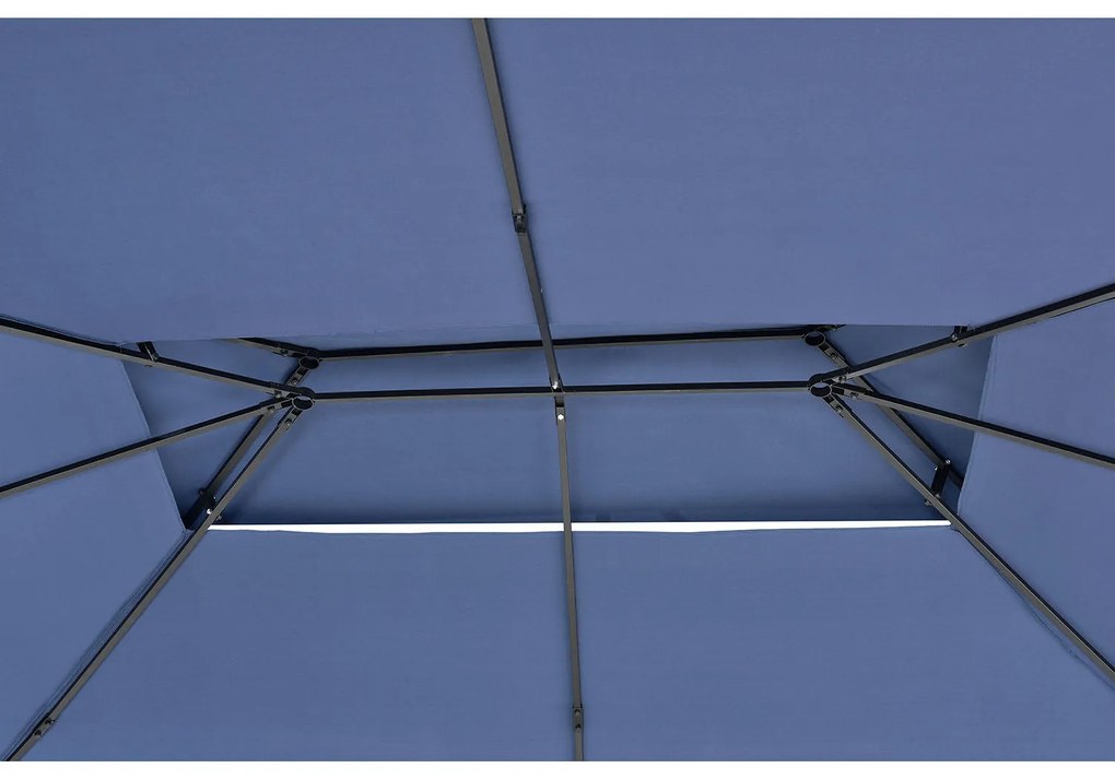 Cort de grãdinã "Capri" 3 x 4 m albastru închis