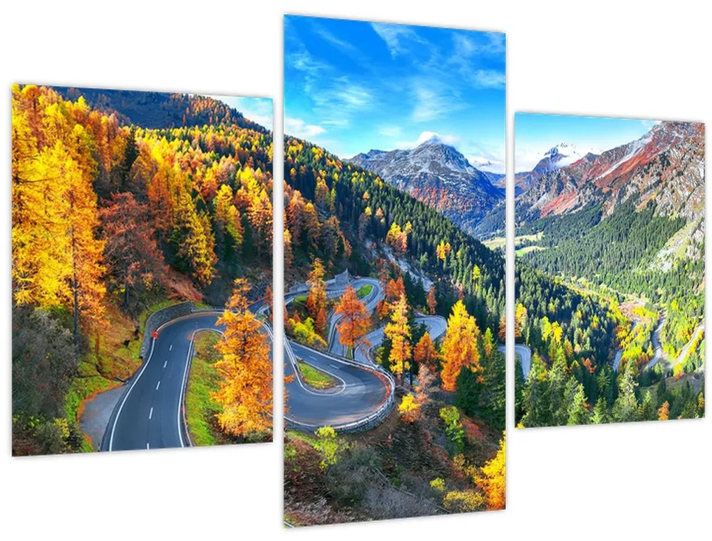 Tablou - Trecătoarea Malay Pass (90x60 cm)