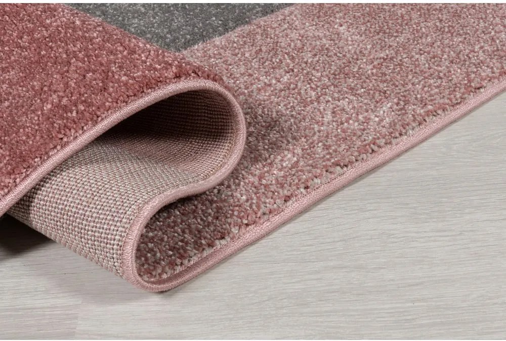 Covor Flair Rugs Cosmos, 120x170 cm, roz-gri