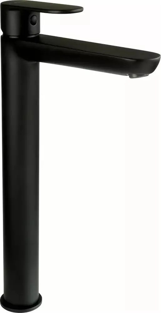 Baterie lavoar Deante Alpinia inalt negru 16.5 cm