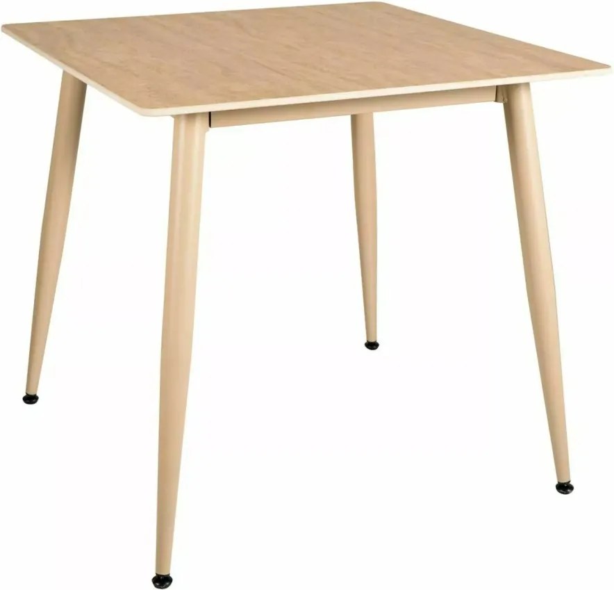 Masa Rion bej mat/cașmir L80xl80 cm