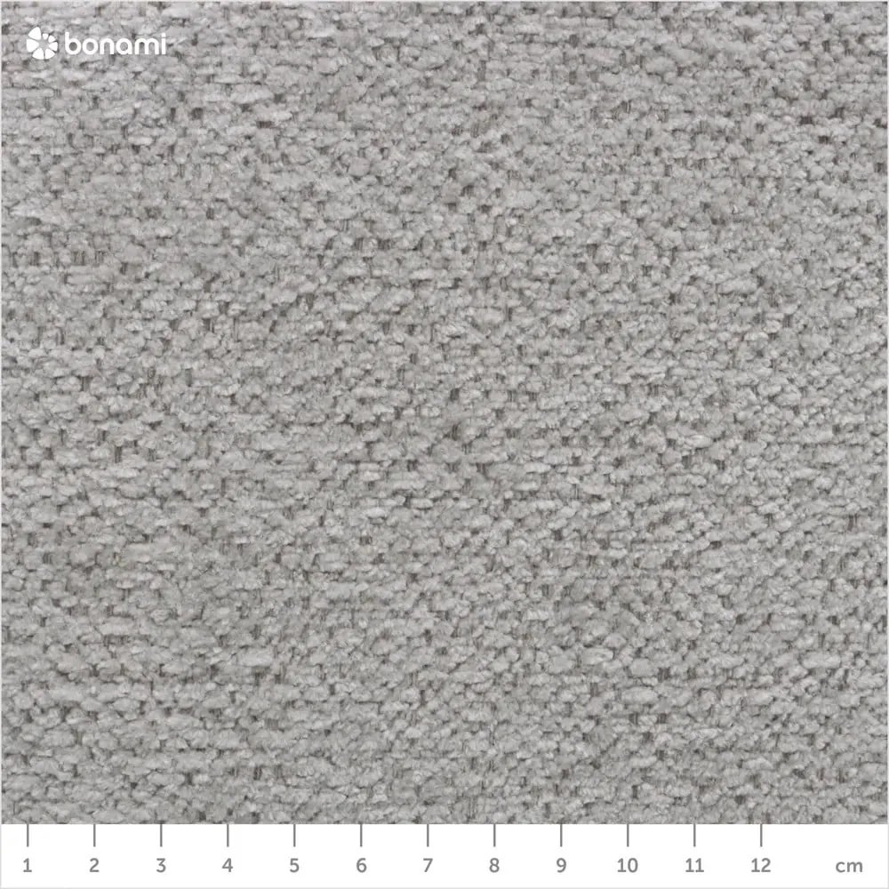 Colțar gri deschis extensibil/cu spațiu de depozitare cu tapițerie din chenille (cu colț pe partea stângă/cu șezlong) Everest – Bobochic Paris