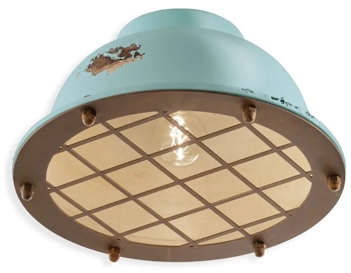 Plafoniera design retro realizata manual din ceramica INDUSTRIAL