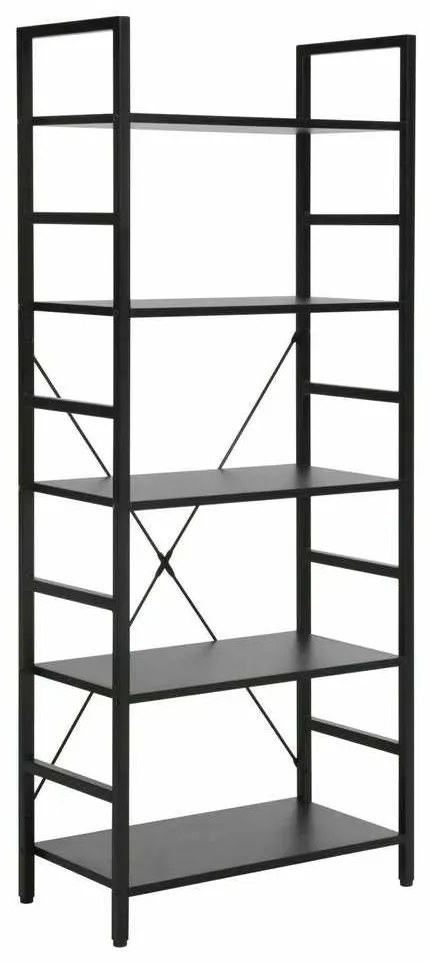 Raft Minto, 5 rafturi, negru