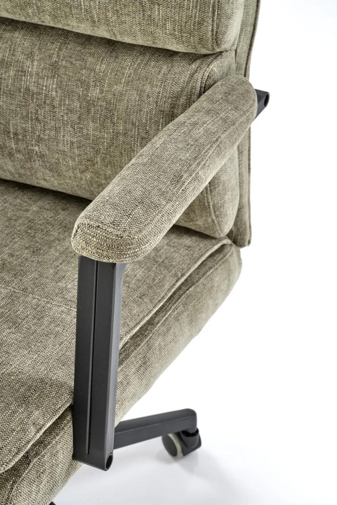 Scaun de birou Adriano stofa olive H110 cm