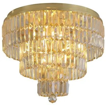 Lustra aplicata cristal Empire 6L, baie IP44