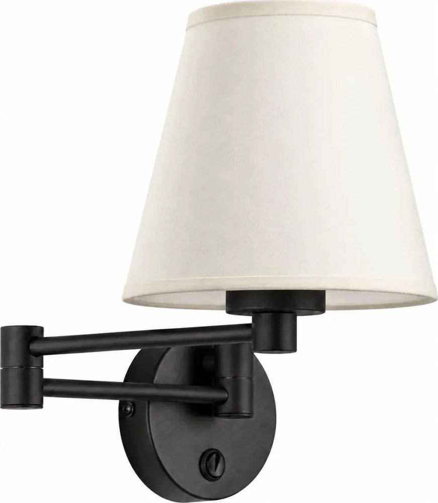 BRILAGI - Lampă de perete NUBILA 1xE27/15W/230V crem/negru
