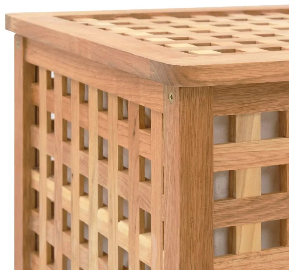 Cufar de rufe, 77,5x37,5x46,5 cm, lemn masiv de nuc 1, 77.5 x 37.5 x 46.5 cm