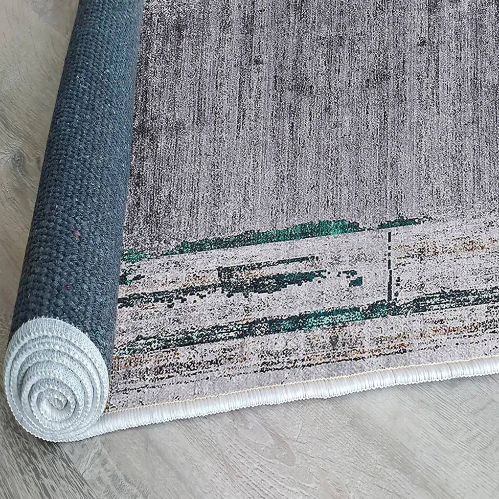 Covor, Woopamuk020, 80x300 cm, Gri