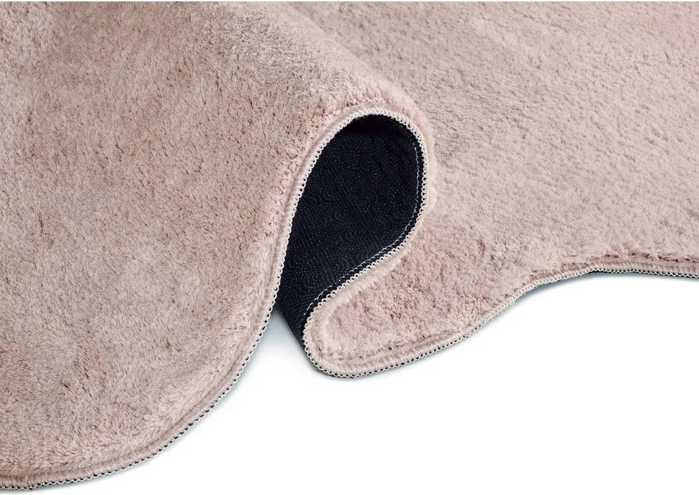 Covor roz prăfuit lavabil 120x170 cm Mellow – Universal