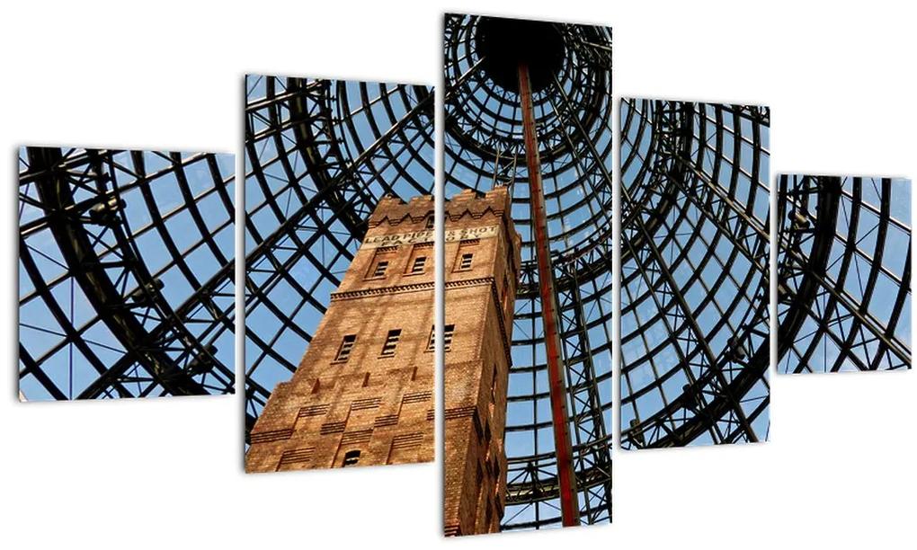 Tablou turnul din Melbourne (125x70 cm), în 40 de alte dimensiuni noi