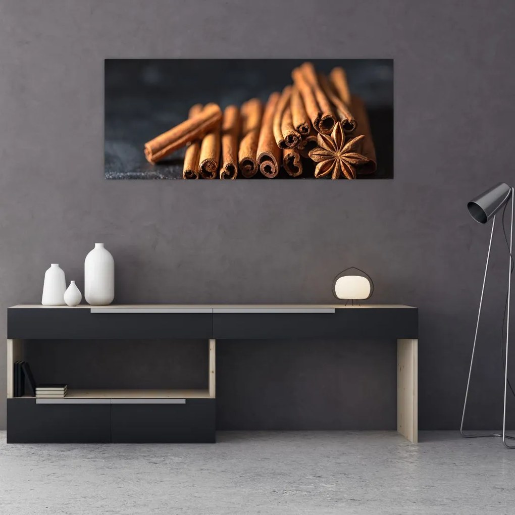 Tablou cu scorțișoară (120x50 cm)