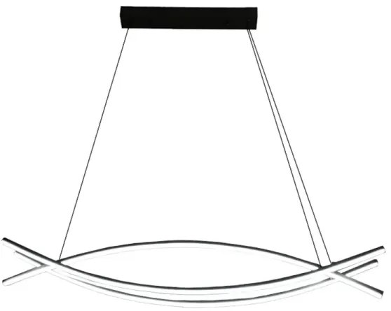 Lustră LED dimabilă pe cablu LED/70W/230V 3000-6500K + telecomandă