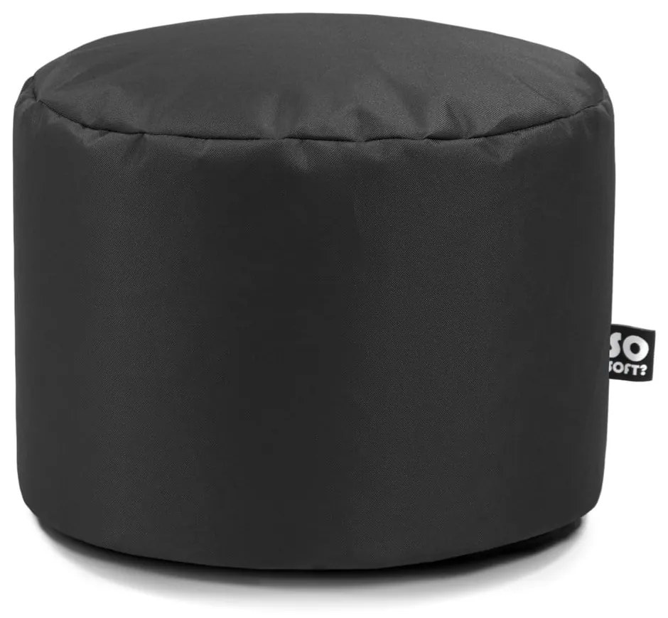 Fotoliu puf pentru copii gri Dot M – So Soft?