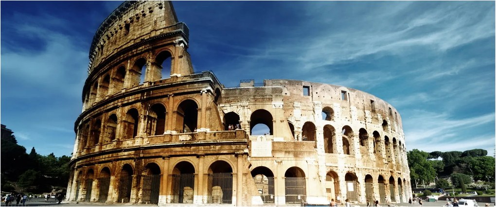Tablou - Colosseum din Roma, Italia (120x50 cm)