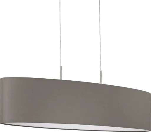 Lustră pe cablu Eglo 31587 PASTERI 2xE27/60W/230V