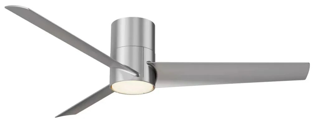 ZEVENTI - Ventilator de tavan BARROSA LED, 18W, 230V, Wi-Fi Tuya + telecomandă