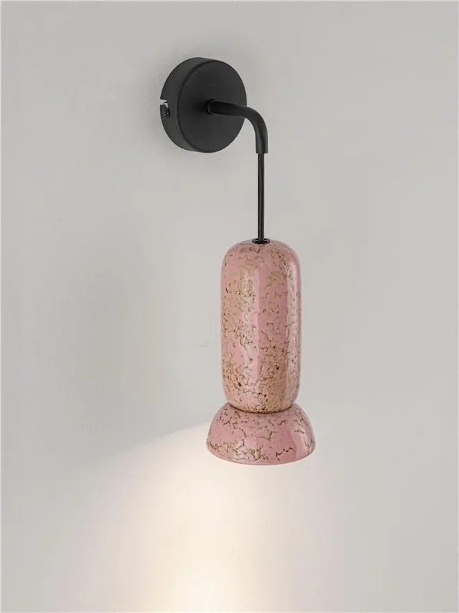 Aplica de perete design minimalist PARLO roz
