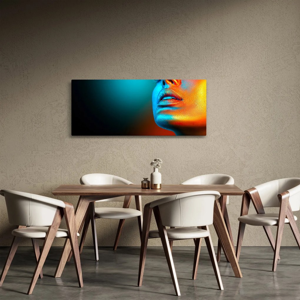 Tablou - Fața sclipitoare (120x50 cm)