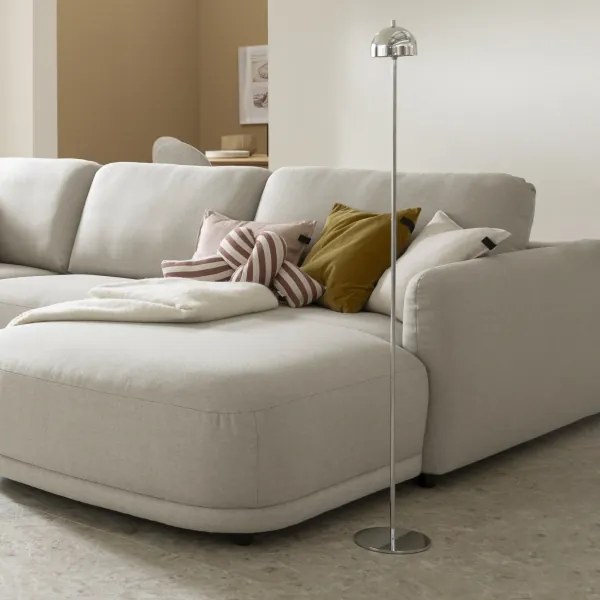 Schöner Wohnen BELLIS 19245-17 - Lampă de podea LED cu dimmer, 2,5W/5V, IP54, crom