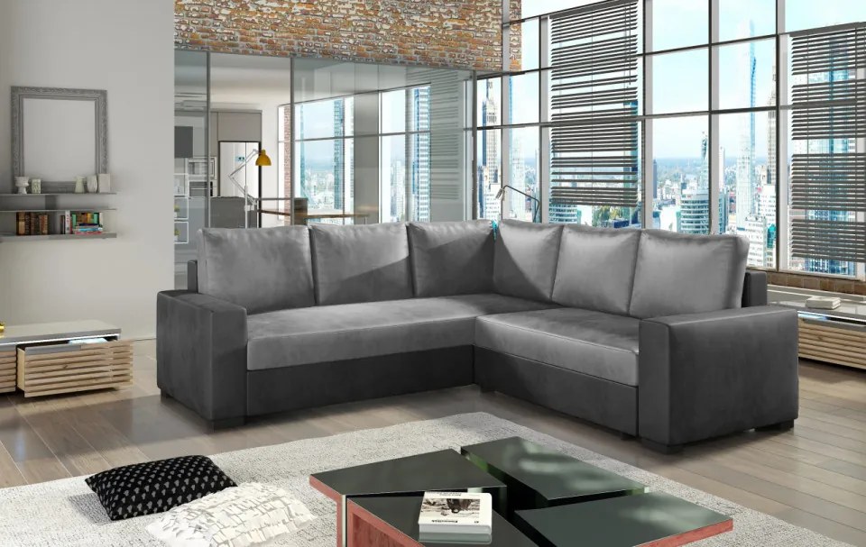 Coltar extensibil cu spatiu pentru depozitare, 240x240x90 cm, Canis 2, Eltap