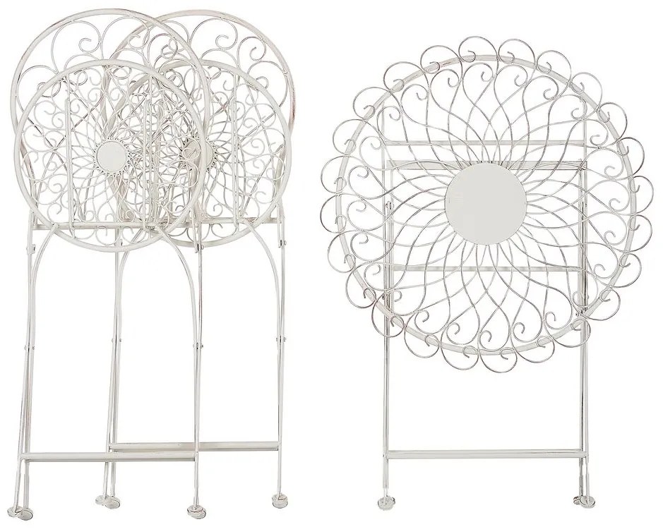 Set mobilier balcon Seppi (alb) . 1075992
