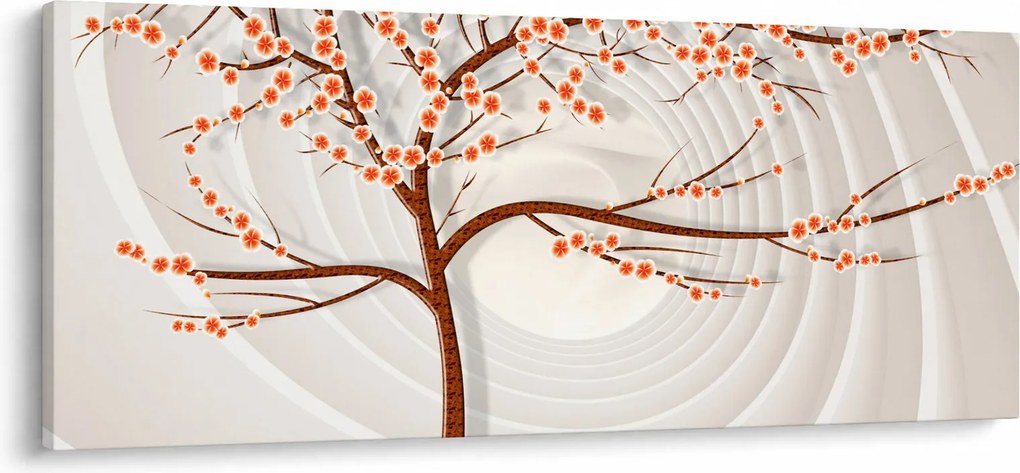 Tablou - Copac în infinit (120x50 cm)