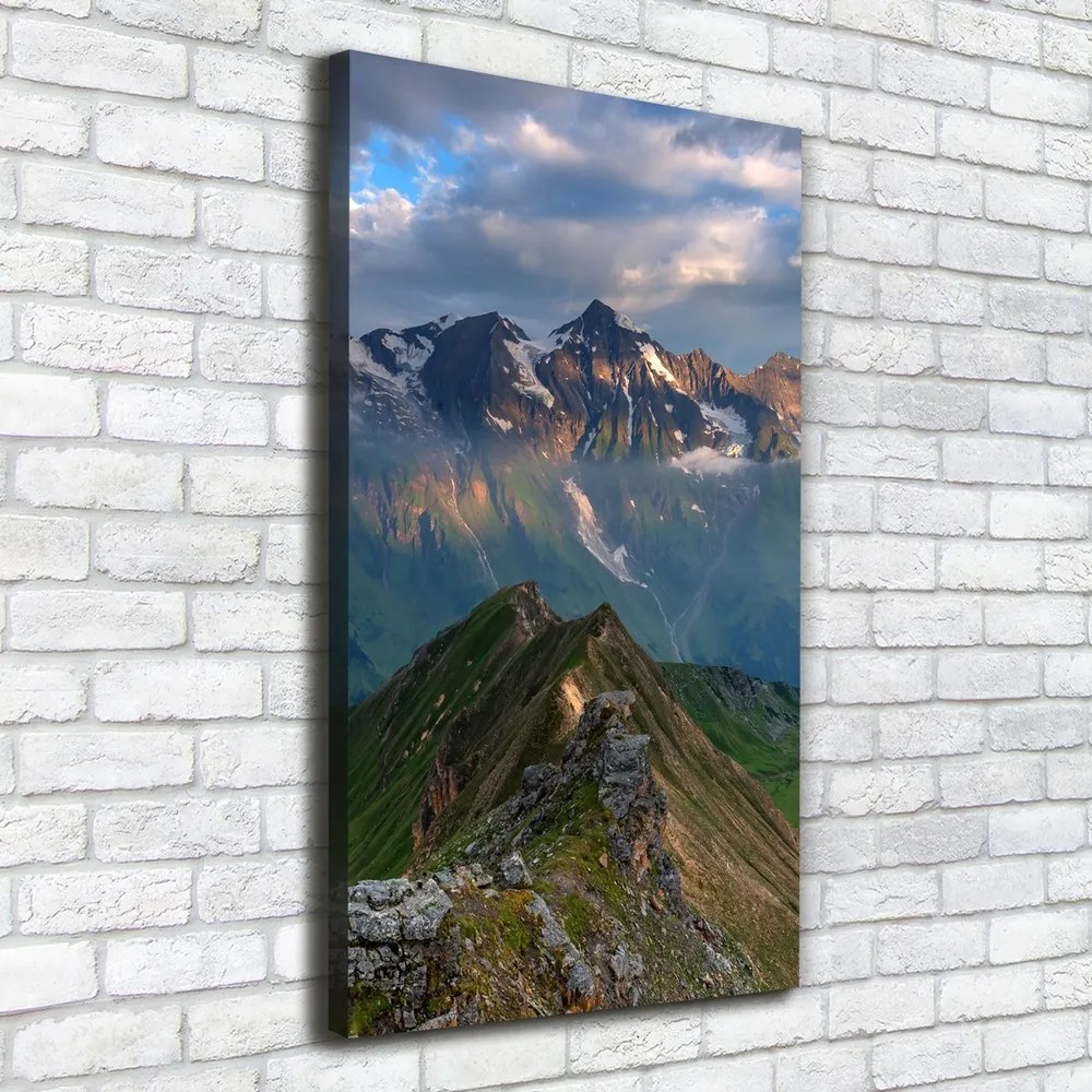 Tablou pe pânză canvas Vârfuri de munte