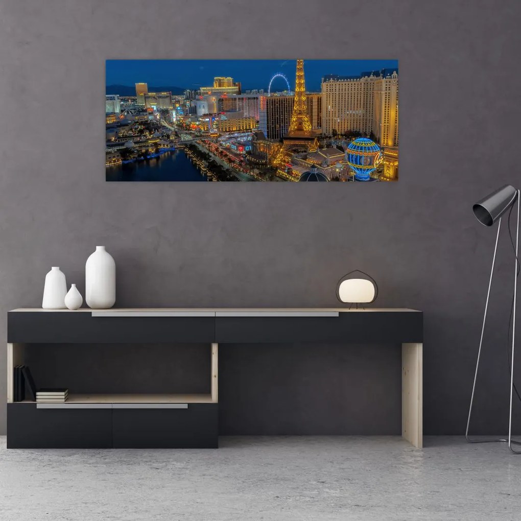 Tablou - Las Vegas (120x50 cm), în 40 de alte dimensiuni noi