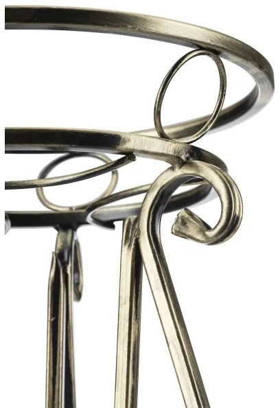 Suport de flori 37x29 cm auriu