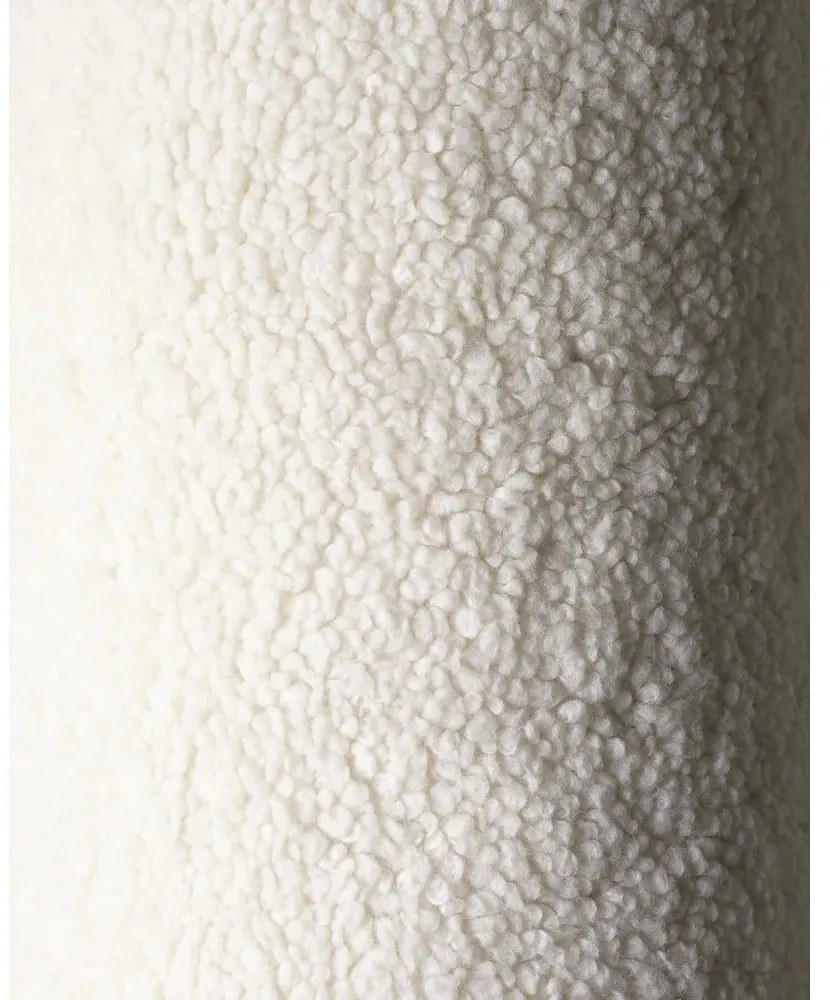 Pernă decorativă pentru copii crem cu tapițerie din țesătură bouclé Star – Wigiwama