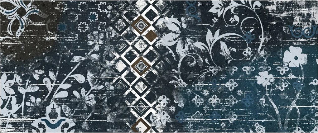 Tablou - Decorațiuni flori (120x50 cm)